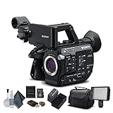 Sony PXW-FS5 XDCAM Super 35 Camera System (PXW-FS5) with Extra Battery, LED Light, Case and More. - Starter Bundle