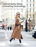 TaoTronics Active Noise Cancelling Headphones Bluetooth Headphones SoundSurge 46 Over Ear Headphones Wireless Headphones with Deep Bass, Fast Charge 30H Playtime Bluetooth 5.0 for Travel Work TV PC